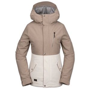 WOMENS ASHLAR INSULATED JACKET - SAND BROWN